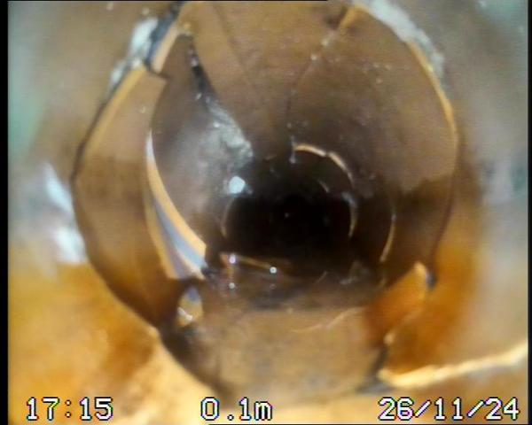 Before drain relining